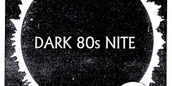 DARK 80s NITE with Guest DJ Xian Vox [LADEAD] + Mike Stewart [Evil Club Empire]